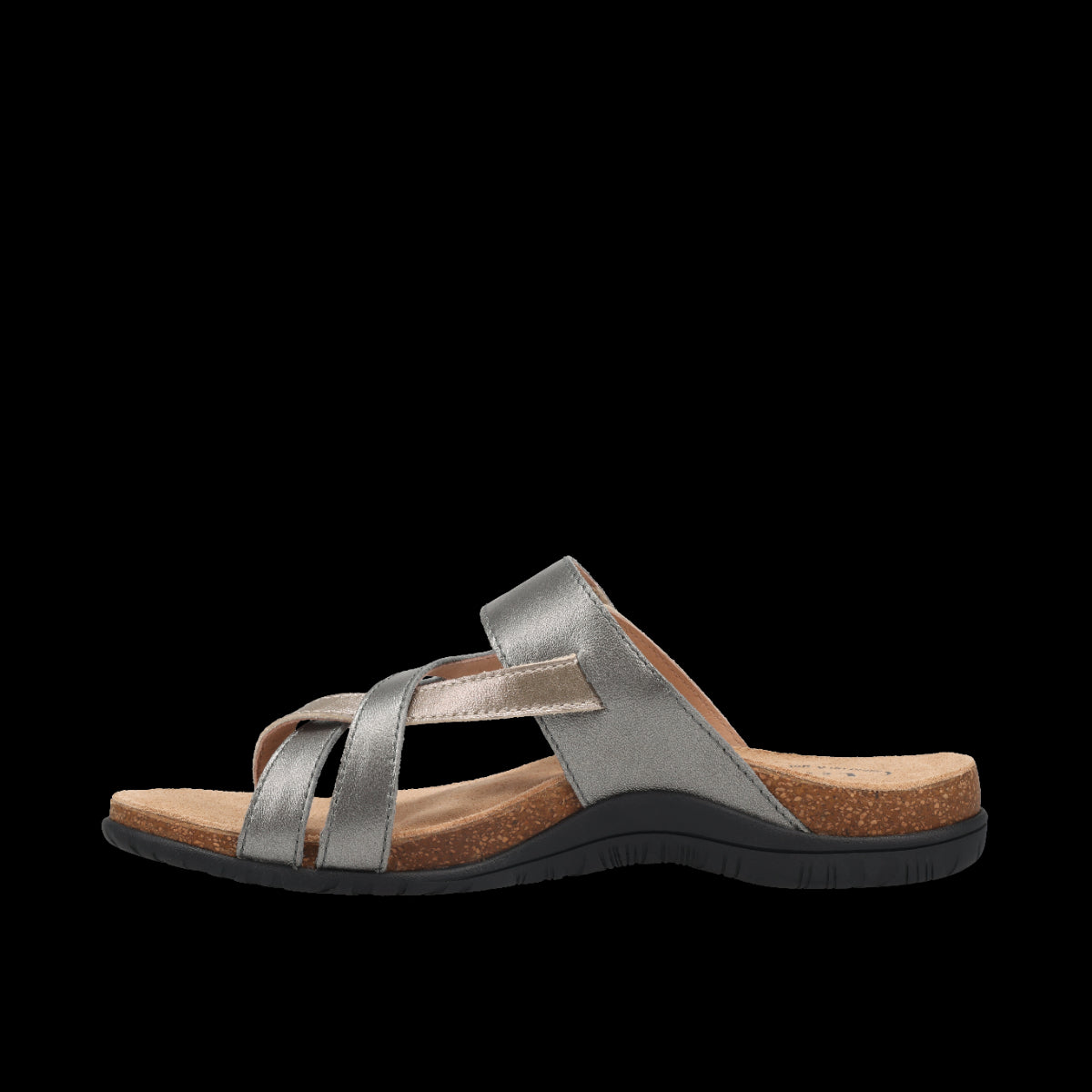 Taos Grey/Champagne Metallic Perfect Women's Sandals PRF-14050-GRCM