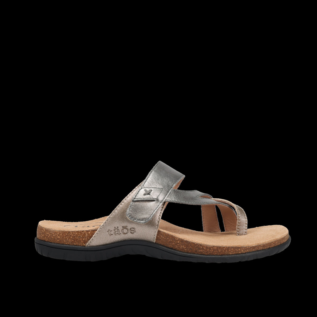 Taos Grey/Champagne Metallic Perfect Women's Sandals PRF-14050-GRCM