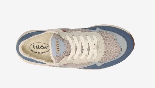 Taos Light Blue/Blue Multi Direction Womens Casual Shoe DIR-14046