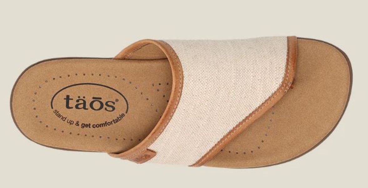 Taos Natural Hemp Boundary Womens Sandals BND-14085-NATH