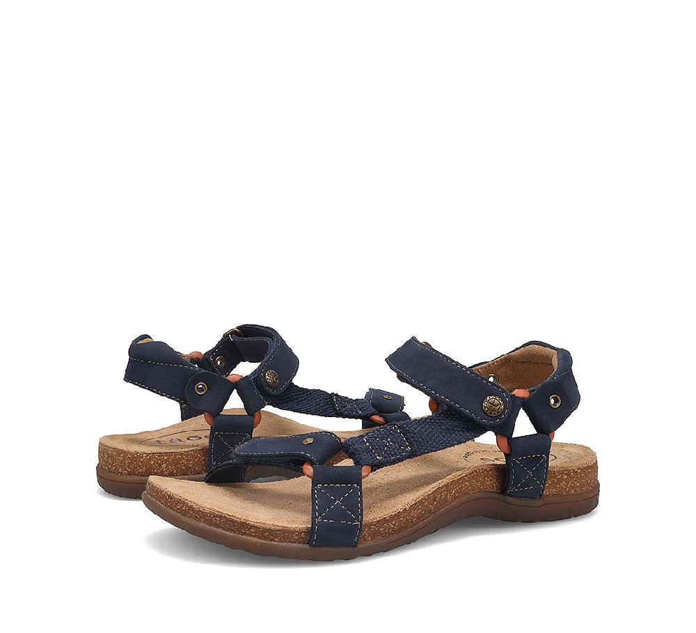 Taos Navy Nubuck Mixer Women's Sandals MIX-14173-NVYN