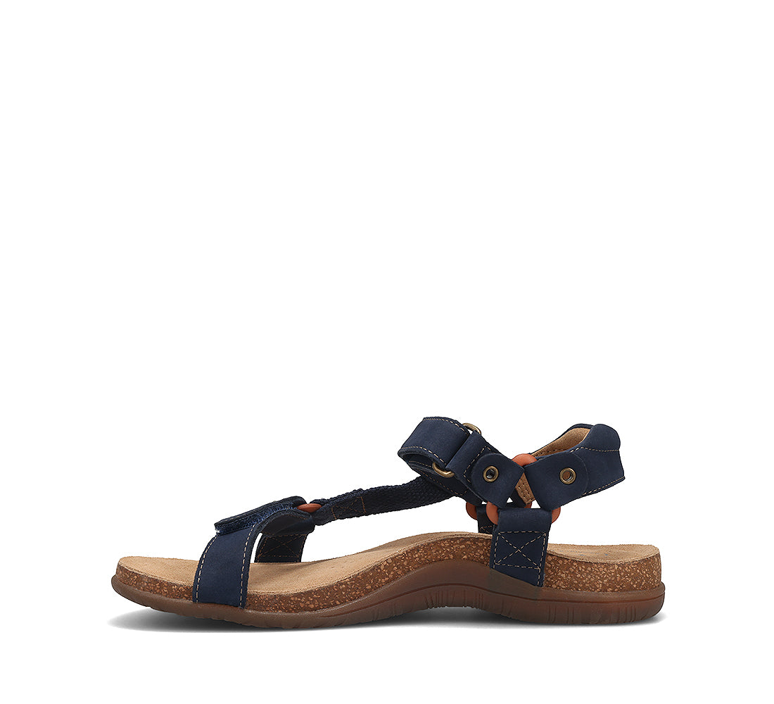 Taos Navy Nubuck Mixer Women's Sandals MIX-14173-NVYN