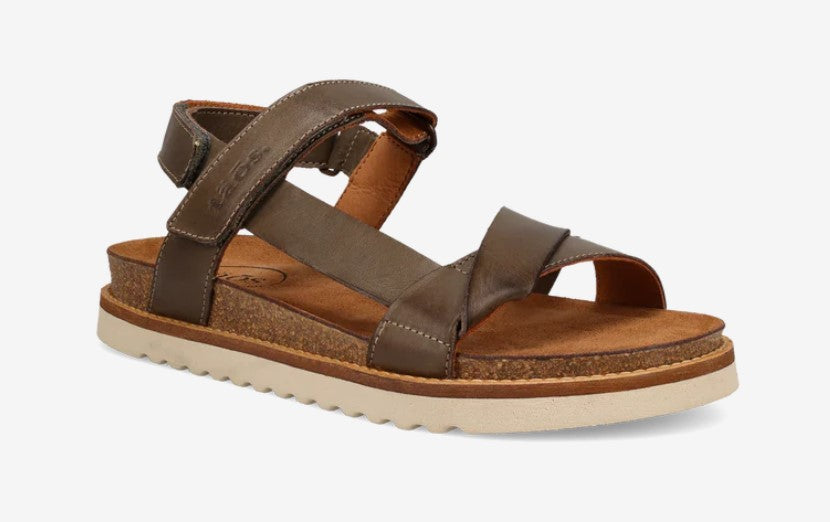 Taos Olive Sideways Women's Comfort Sandals SDW-8372