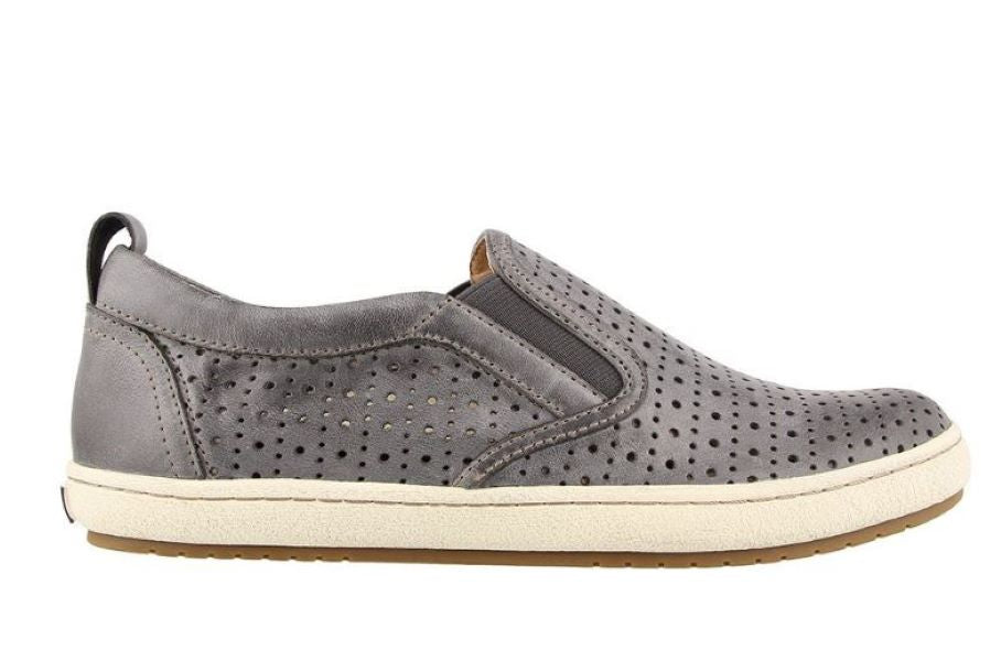 Taos Steel Court Womens Slip On Shoes COR-13635-STL