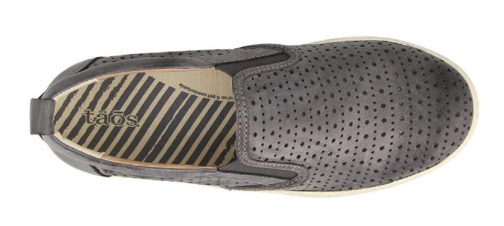 Taos Steel Court Womens Slip On Shoes COR-13635-STL