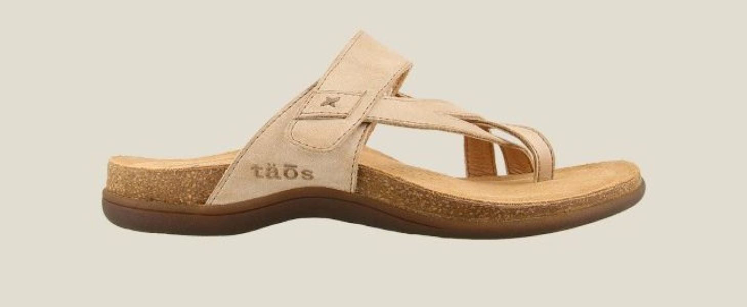 Taos Tan Perfect Toe Loop Womens Sandals PRF-14050-TAN