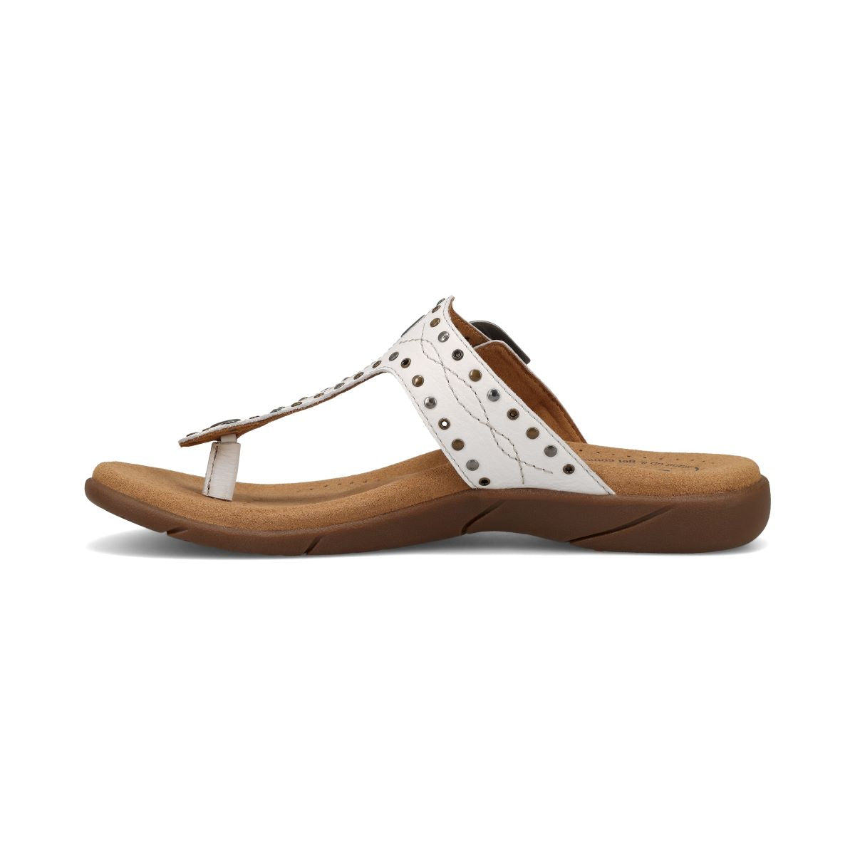 Taos White Flash T-Strap Women's Sandals FLS-14217-WHT