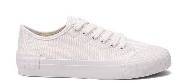 Taos White One Vision Women's Canvas Sneakers OV1-19481