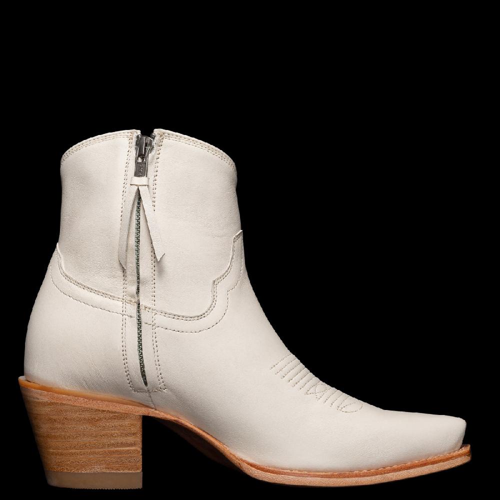 Tecovas Bone The Daisy Womens Snip Toe Short Boots