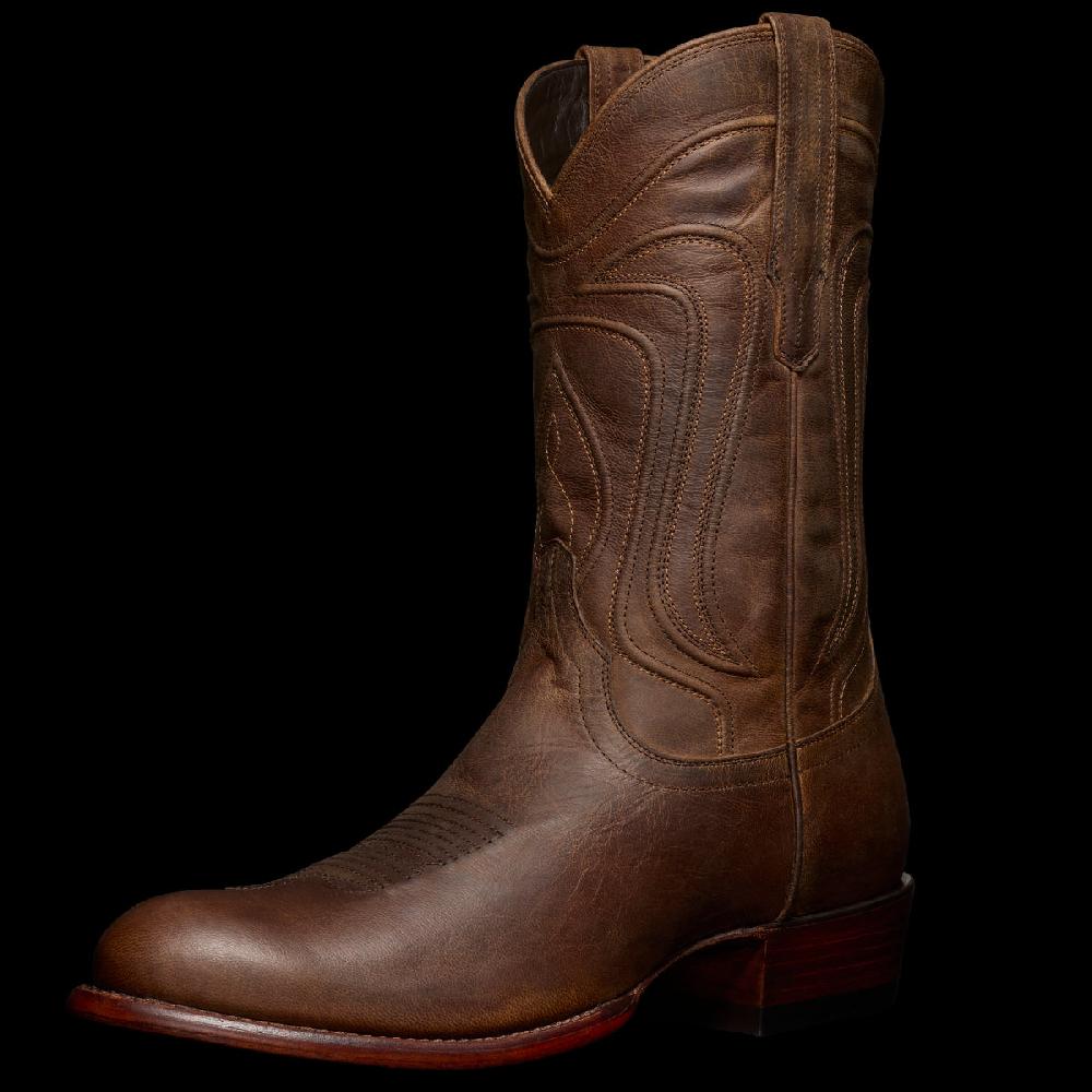 Tecovas Cafe The Cartwright Men's Goat Round Toe Western Boots