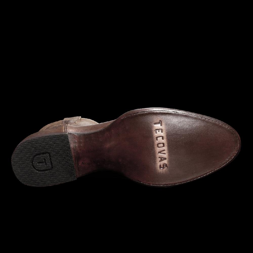 Tecovas Cafe The Dean Mens Short Round Boots