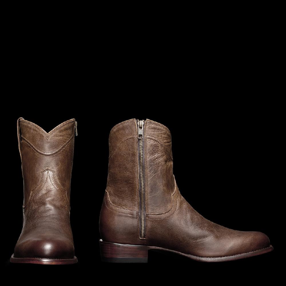Tecovas Cafe The Dean Mens Short Round Boots