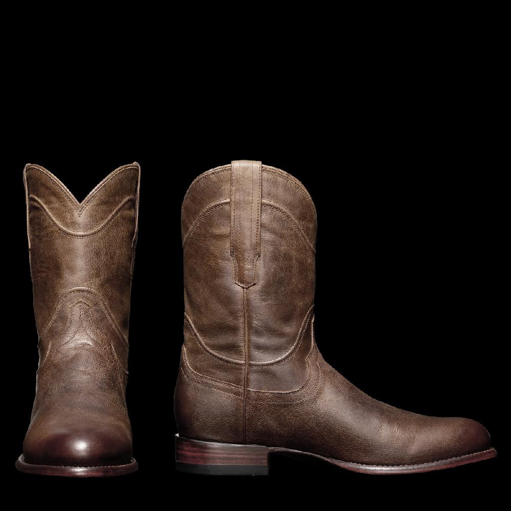 Tecovas Cafe The Earl Men's Goat Roper Western Boots