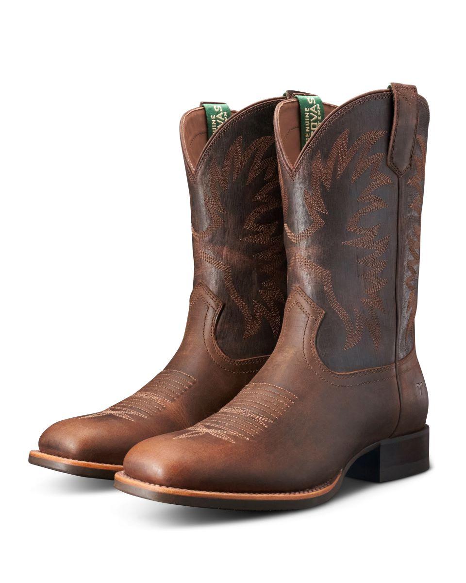 Tecovas Cigar The Dusty Men's 11 Inch Square Toe Cowboy Boots M10089CIG