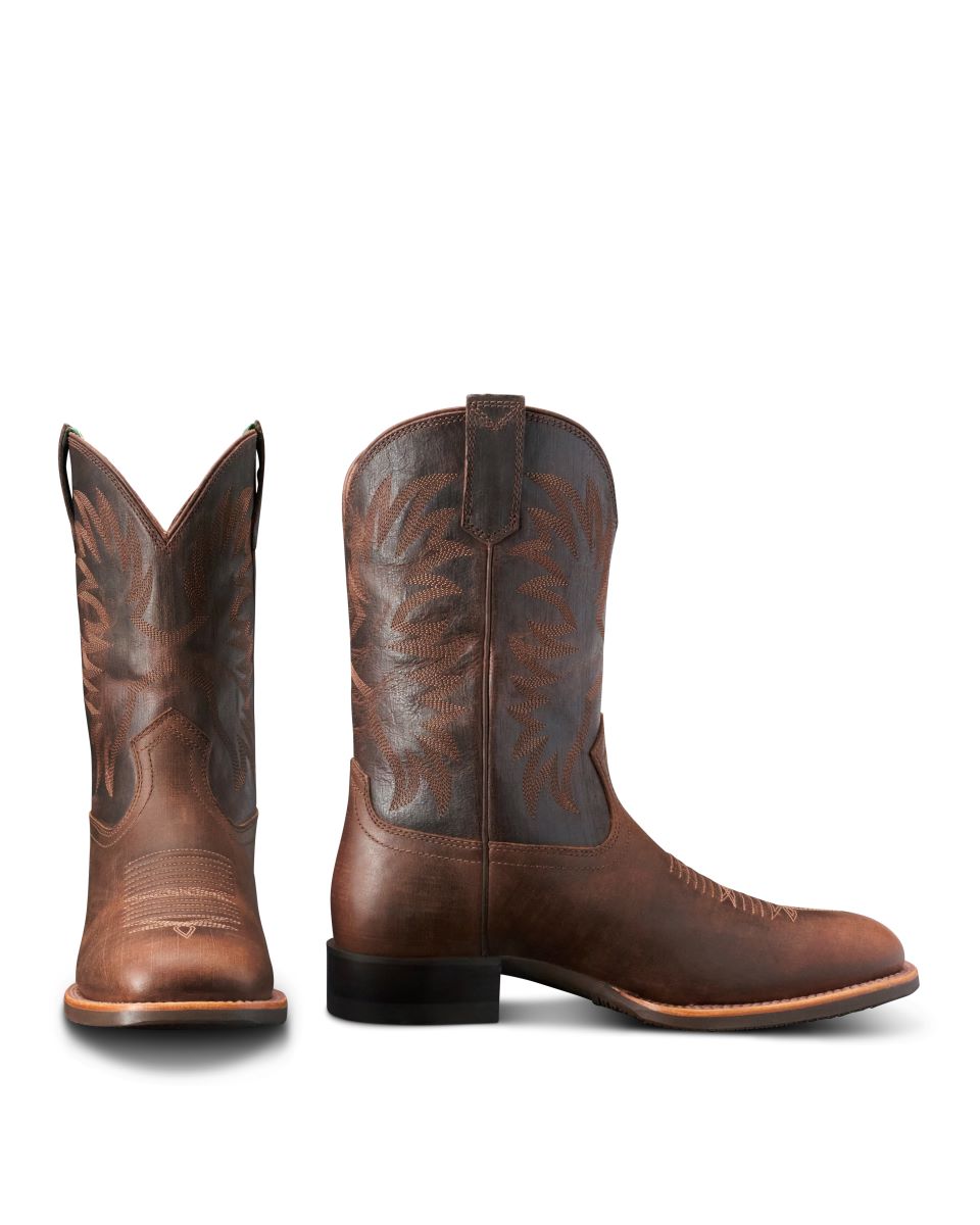 Tecovas Cigar The Dusty Men's 11 Inch Square Toe Cowboy Boots M10089CIG