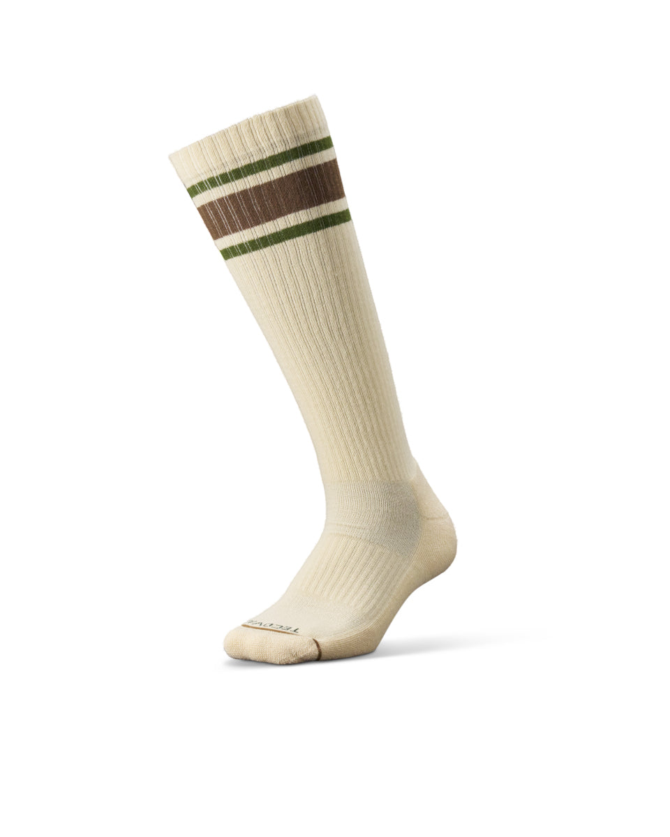 Tecovas Cream/Multi Over the Calf Performance Socks (2 pack) 30468
