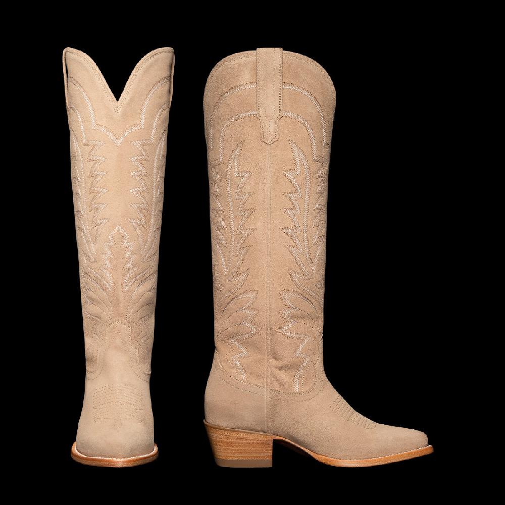 Tecovas Driftwood The Abby Suede Women's Tall Western Boots