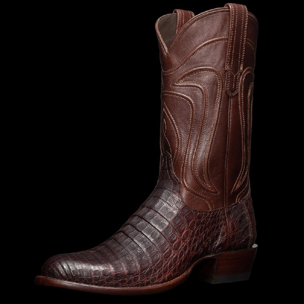 Tecovas Mahogany The Dillon Mens Round Toe Western Boots