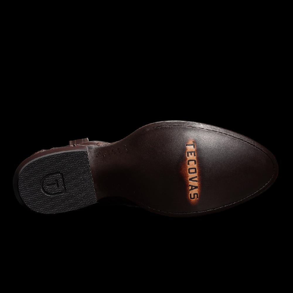 Tecovas Mahogany The Dillon Mens Round Toe Western Boots