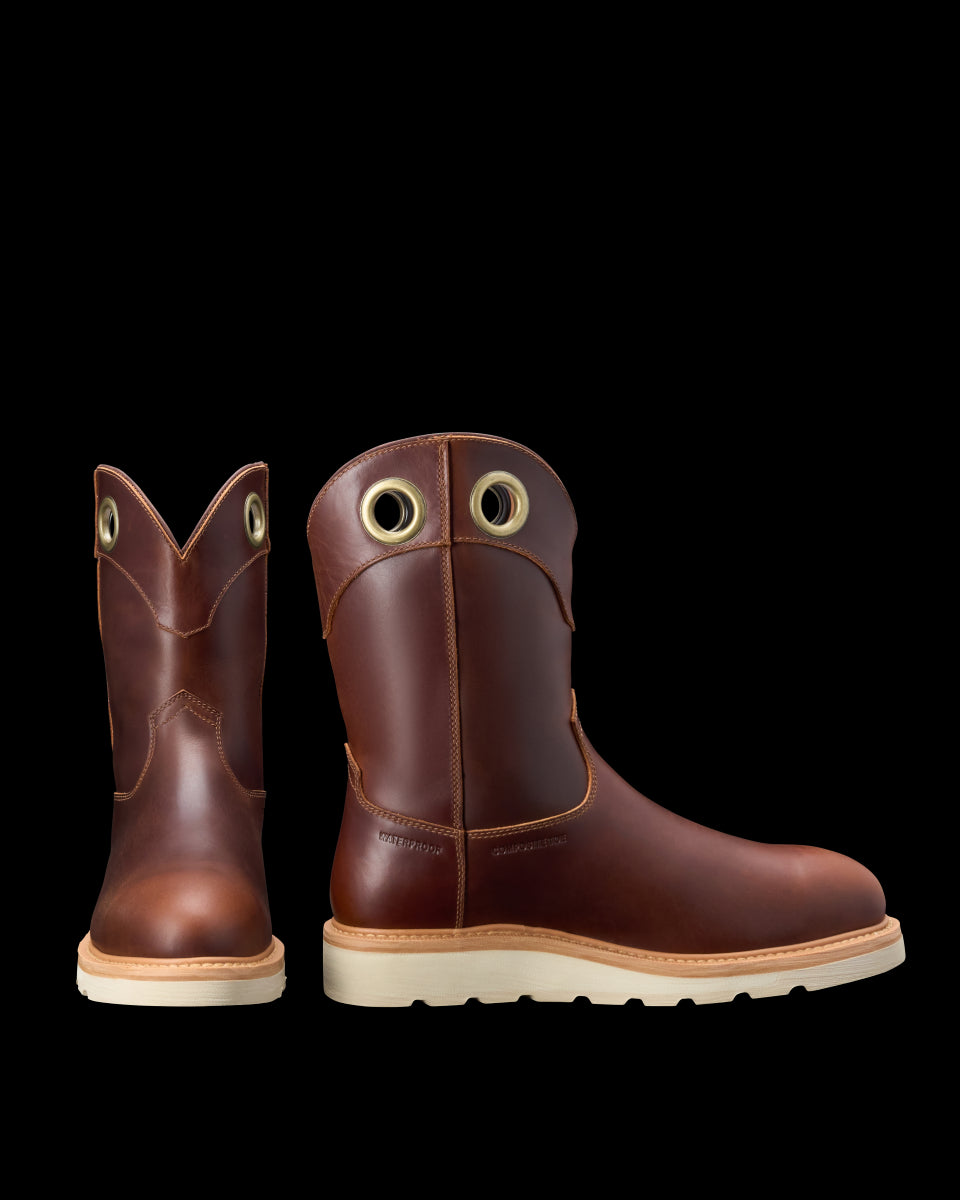 Tecovas Maple Cowhide Longhaul Men's Waterproof Roper Composite Toe Work Boots M10082MAP