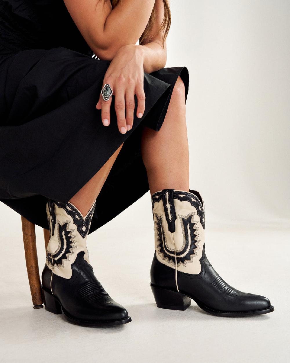 Tecovas Midnight Jolene Women's Western Cowgirl Boots JOLENE-MIDNIGHT