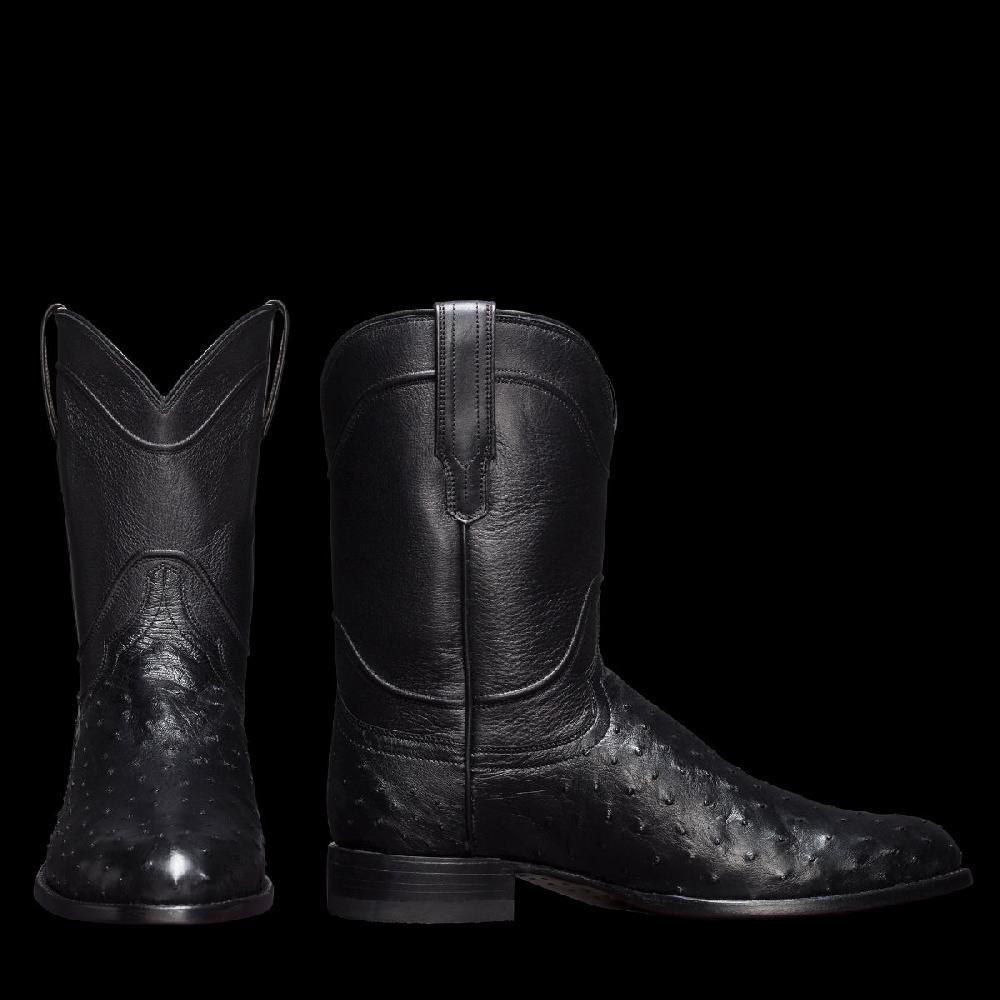 Tecovas Midnight The Duke Men's Roper Boots DUKE-MIDNIGHT