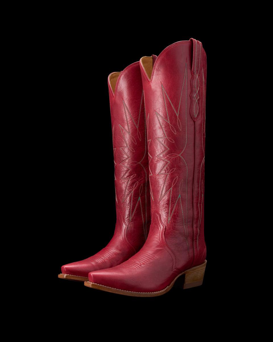 Tecovas Ruby Loretta Women's Goat Cowgirl Boots LORETTA-RUBY