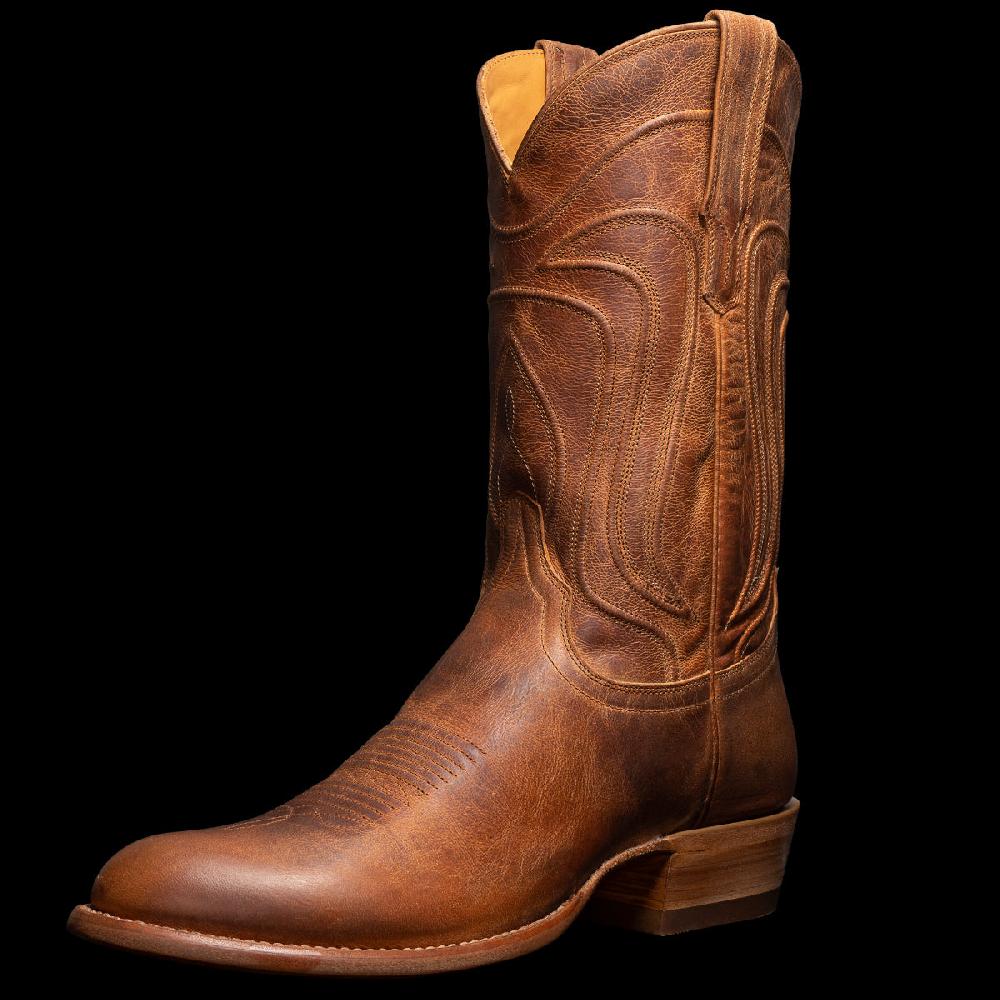 Tecovas Scotch The Cartwright Men's Goat Round Toe Western Boots