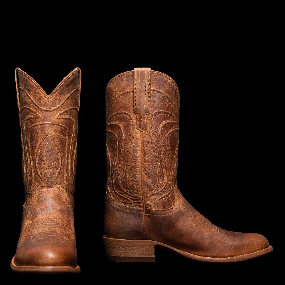 Tecovas Scotch The Cartwright Men's Goat Round Toe Western Boots
