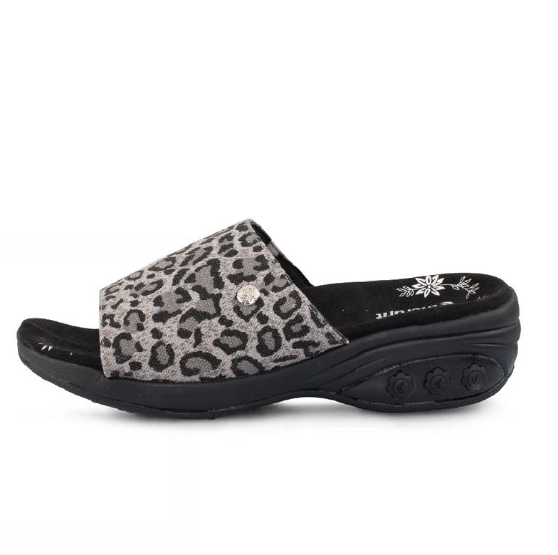 Therafit Leopard Kayla Women's Wedge Sandals H20519B