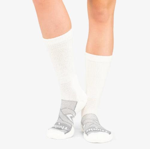 Thorlos White 12 Hour Shift Work Maximum Cushion Crew Sock WCXU-13-WHT