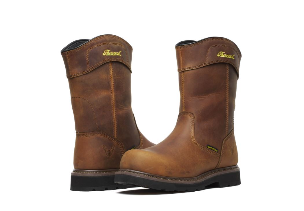 Thorogood Crazy Horse Men's 11 Inch Jobsite Series Composite Toe Waterproof Work Boots 804-4343