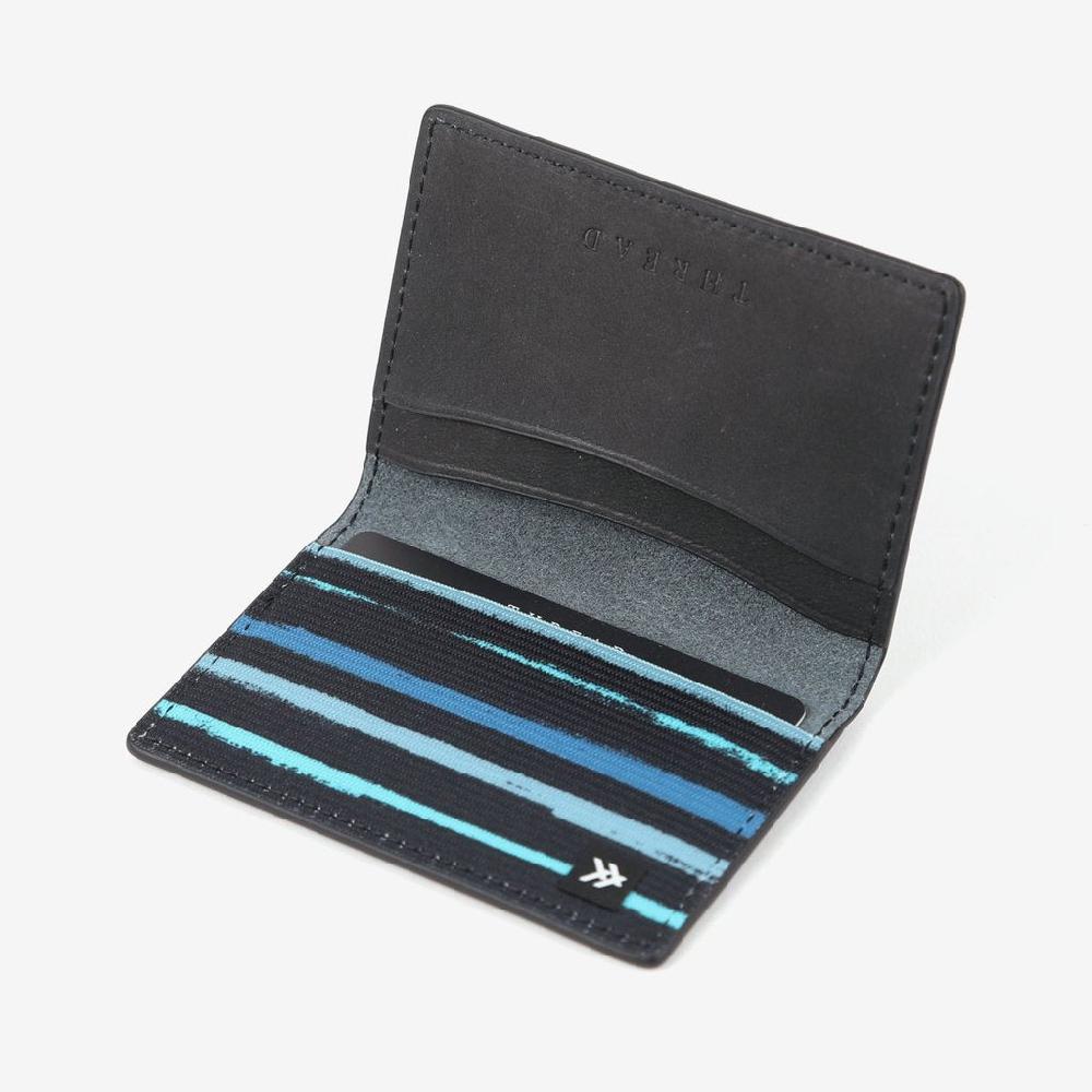Thread Blue and Black Tosh Bi-fold Wallet BU-SU21-04