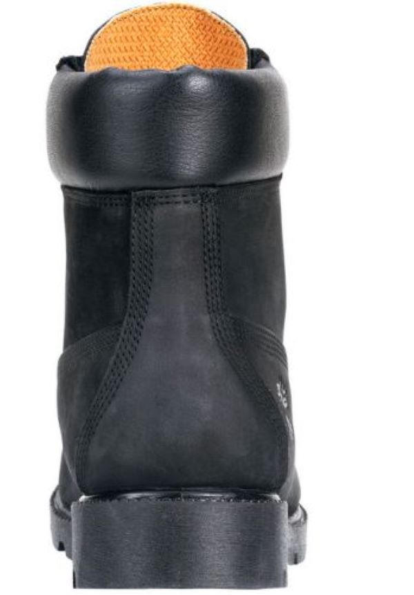 Timberland Black Nubuck Classic 6 Inch Waterproof Mens Boot TB019039001