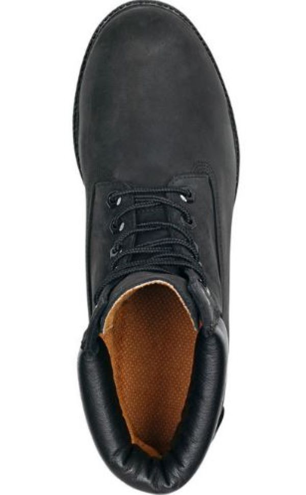 Timberland Black Nubuck Classic 6 Inch Waterproof Mens Boot TB019039001