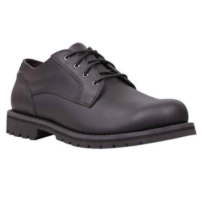 Timberland Hartwick Plain Toe Ox Black Waterproof Leather Mens Casual TB0963A001
