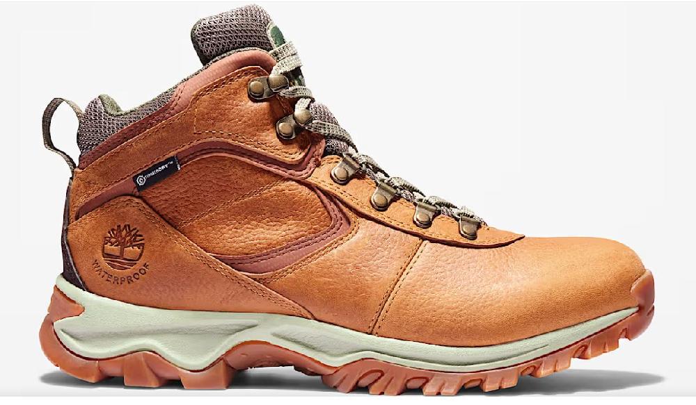 Timberland Light Brown Full-Grain Mt. Maddsen Waterproof Men's Hiking Boots TB1A1J1N230
