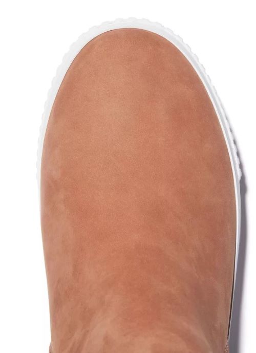 Timberland Medium Brown Nubuck Skyla Bay Womens Pull On Boots TB0A2KWNCK7