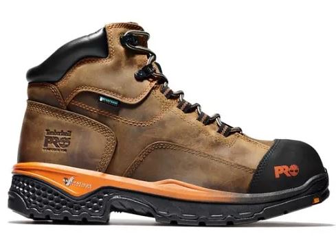Timberland Pro 6 Inch BossHog Brown Mens Waterproof Work Boots A1XKI