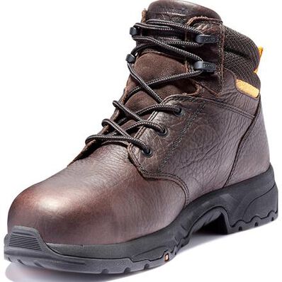 Timberland Pro Band Saw Mens Steel Toe Electrical Hazard Leather Work Boots A227X
