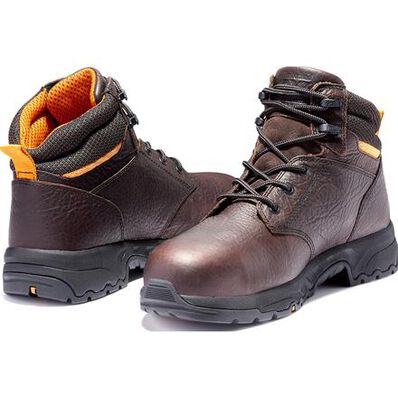 Timberland Pro Band Saw Mens Steel Toe Electrical Hazard Leather Work Boots A227X
