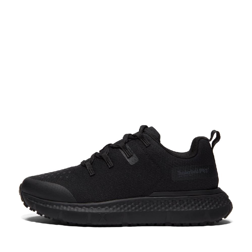 Timberland Pro Black Ripstop Power Shift Slip Resistant Athletic Low Women's Work Shoes A67HB