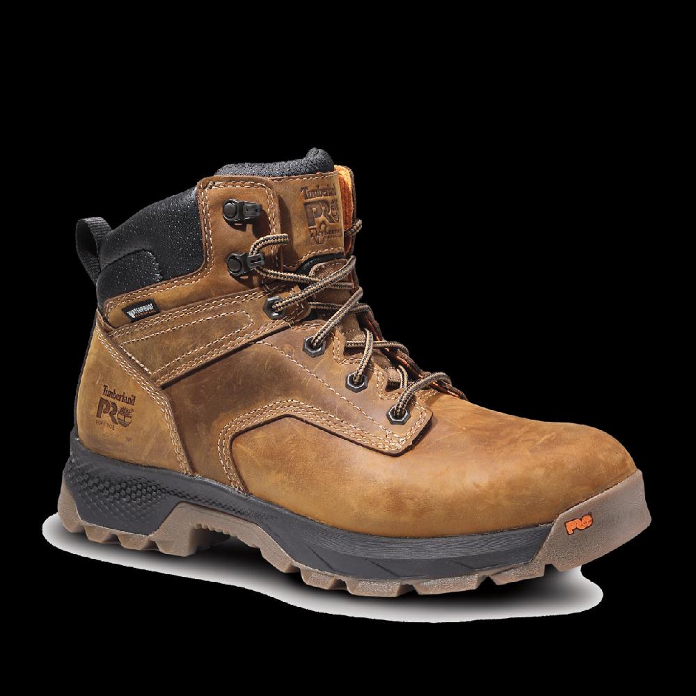 Timberland Pro Brown Earth Bandit 6 Inch Titan EV WP Men's Soft Toe Workboots TB1A5M2T2141
