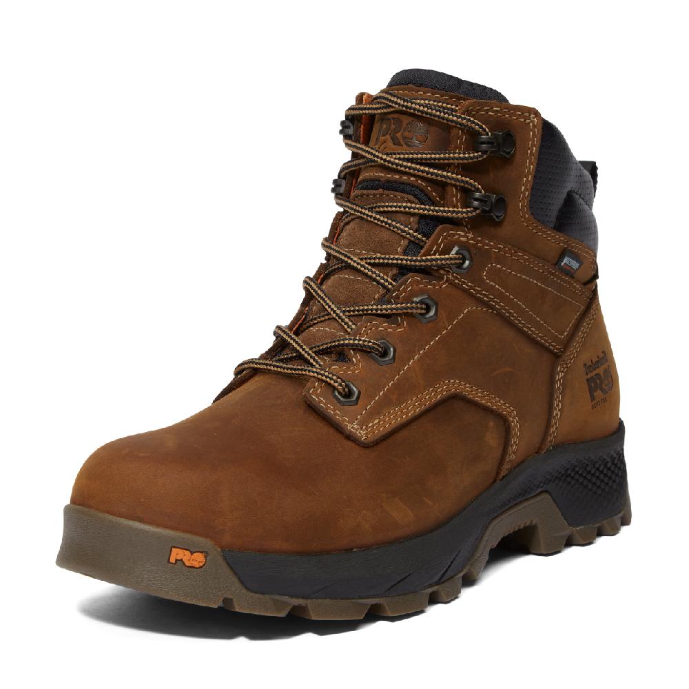 Timberland Pro Brown Earth Bandit 6 Inch Titan EV WP Men's Soft Toe Workboots TB1A5M2T2141