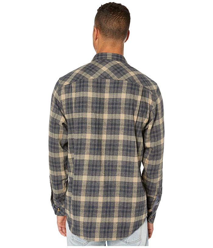 Timberland Pro Dark Navy Runyon Woodfort Mid-Weight Flannel Work Shirt TB0A1V49X27