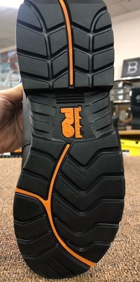 Timberland Pro Men's Black 6 Inch Steel Toe Lace-Up Work Boot A25Q5