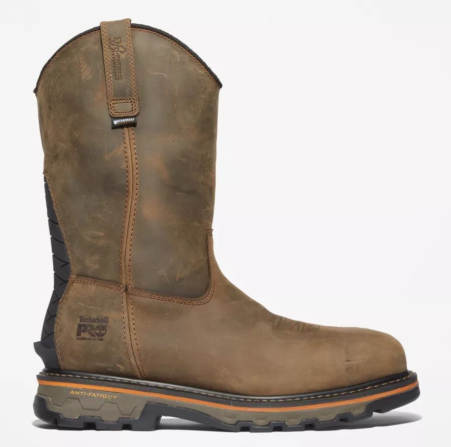 Timberland Pro Men's True Grit Pull On Composite Toe Waterproof Work Boot A437Y