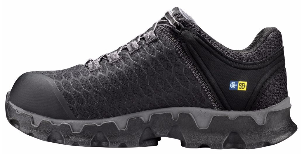 Timberland Pro Powertrain Sport Black Womens Alloy Safety Toe Work Boots A1B7F