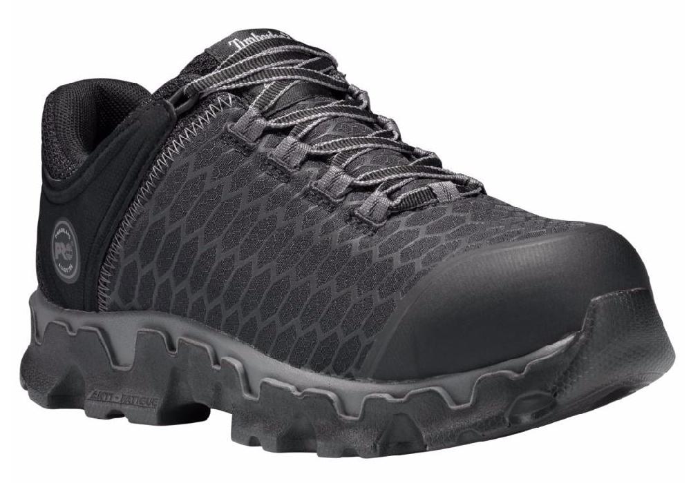 Timberland Pro Powertrain Sport Black Womens Alloy Safety Toe Work Boots A1B7F