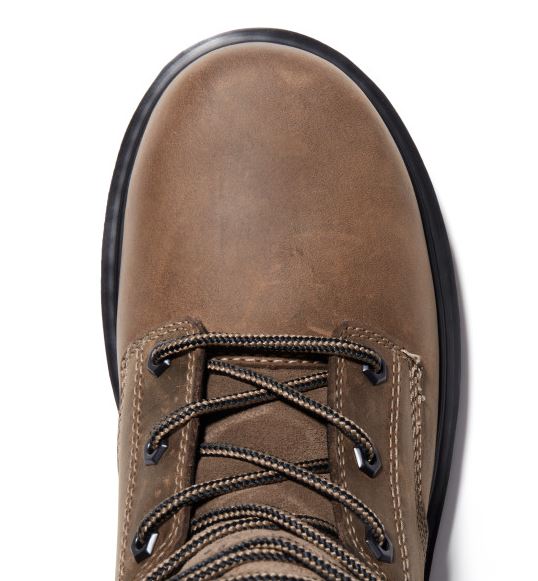 Timberland Pro Turkish Coffee Full Grain Ballast 6 Inch Soft Toe Mens Workboot A29JP